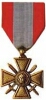LA CROIX DE GUERRE DES THEATRES D'OPERATIONS EXTERIEURES, attribuée aux militaires ayant obtenus une citation individuelle pour des faits de guerre au cours d'opérations exécutées dans des territoires autres que leur territoire habituel.